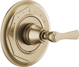 Buy 😉 Brizo Rook® Single Handle Bathtub & Shower Faucet in Luxe Gold (Trim Only) 🔥 3 Buy 😉 Brizo Rook® Single Handle Bathtub & Shower Faucet in Luxe Gold (Trim Only) 🔥