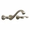 Budget ⌛ Brizo Charlotte® Two Handle Widespread Bathroom Sink Faucet in Brushed Nickel Handles Sold Separately 🌟 -Outlet Brizo Store Query 2938
