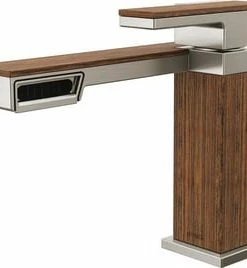 Top 10 😍 Brizo Frank Lloyd Wright Single Handle Bathroom Sink Faucet in Luxe Nickel/Teak Wood 😍