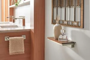 Top 10 ๐ Brizo Frank Lloyd Wright Single Handle Bathroom Sink Faucet in Luxe Nickel/Teak Wood ๐ 5 Top 10 ๐ Brizo Frank Lloyd Wright Single Handle Bathroom Sink Faucet in Luxe Nickel/Teak Wood ๐ - Image 3