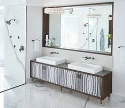 Hot Sale 🎁 Brizo Levoir® Multi Function H2Okinetic Technology® Full Body, Full Spray, Massage and Pause Showerhead in Luxe Steel 🎁 -Outlet Brizo Store Query 297