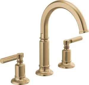 Cheapest 😀 Brizo Invari™ Two Handle Widespread Bathroom Sink Faucet in Luxe Gold Handles Sold Separately 🔥 3 Cheapest 😀 Brizo Invari™ Two Handle Widespread Bathroom Sink Faucet in Luxe Gold Handles Sold Separately 🔥