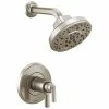 New 🤩 Brizo Levoir® Two Handle Multi Function Shower Faucet in Luxe Nickel (Trim Only) 🌟