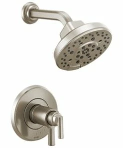 New 🤩 Brizo Levoir® Two Handle Multi Function Shower Faucet in Luxe Nickel (Trim Only) 🌟