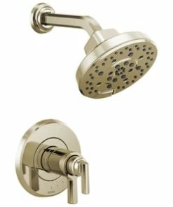 Coupon ⌛ Brizo Levoir® Two Handle Multi Function Shower Faucet in Polished Nickel (Trim Only) 🧨