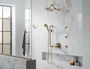 New ⌛ Brizo Litze® Multi Function Hand Shower in Luxe Gold 🎉 4 New ⌛ Brizo Litze® Multi Function Hand Shower in Luxe Gold 🎉 - Image 2
