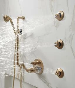 New ⌛ Brizo Litze® Multi Function Hand Shower in Luxe Gold 🎉 7 New ⌛ Brizo Litze® Multi Function Hand Shower in Luxe Gold 🎉 - Image 5