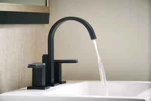 Wholesale ❤️ Brizo Siderna® Two Handle Widespread Bathroom Sink Faucet in Matte Black Handles Sold Separately 👍 6 Wholesale ❤️ Brizo Siderna® Two Handle Widespread Bathroom Sink Faucet in Matte Black Handles Sold Separately 👍 - Image 4