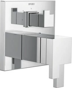 Best Pirce ⌛ Brizo Siderna® Three Handle Bathtub & Shower Faucet in Polished Chrome (Trim Only) 🧨