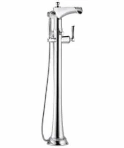 Cheapest 🔔 Brizo Rook® Single Lever Handle Floor Mount Filler in Polished Chrome Trim Only 🎁