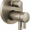 Wholesale 😀 Brizo Odin® Three Handle Bathtub & Shower Faucet in Brushed Nickel (Trim Only) ✨ 1 Wholesale 😀 Brizo Odin® Three Handle Bathtub & Shower Faucet in Brushed Nickel (Trim Only) ✨ -Outlet Brizo Store Query 386