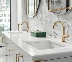 Cheap 🥰 Brizo Odin® Single Handle Monoblock Bathroom Sink Faucet in Luxe Gold 🔔 -Outlet Brizo Store Query 392