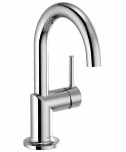 Wholesale 👏 Brizo Odin® Single Handle Monoblock Bathroom Sink Faucet in Polished Chrome 😍