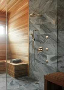 Budget 💯 Brizo Litze® Dual Function Thermostatic Valve Trim in Brilliance Luxe Gold ✨ 8 Budget 💯 Brizo Litze® Dual Function Thermostatic Valve Trim in Brilliance Luxe Gold ✨ - Image 6