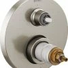 Outlet 🔥 Brizo Litze® Dual Function Thermostatic Valve Trim in Brilliance Luxe Nickel 😀 -Outlet Brizo Store Query 412