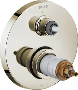 Buy ⌛ Brizo Litze® Dual Function Thermostatic Valve Trim in Brilliance Polished Nickel ❤️ 3 Buy ⌛ Brizo Litze® Dual Function Thermostatic Valve Trim in Brilliance Polished Nickel ❤️
