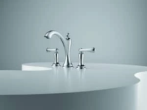 Budget 😀 Brizo Charlotte® Two Handle Widespread Bathroom Sink Faucet in Polished Chrome Handles Sold Separately 🔔 4 Budget 😀 Brizo Charlotte® Two Handle Widespread Bathroom Sink Faucet in Polished Chrome Handles Sold Separately 🔔 - Image 2
