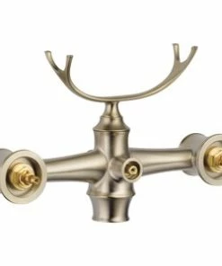 Hot Sale 🌟 Brizo Two Lever Handle Floor Mount Filler in Brushed Nickel Trim Only ✨