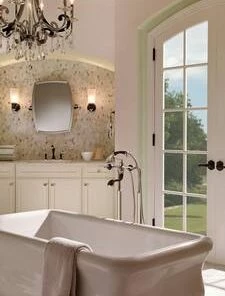 Top 10 🎉 Brizo Two Lever Handle Floor Mount Filler in Polished Nickel Trim Only ⭐ -Outlet Brizo Store Query 464