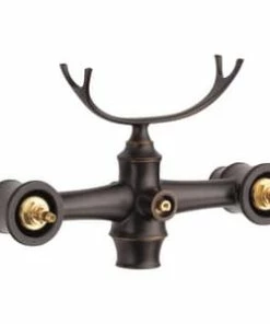 Best deal ⌛ Brizo Two Lever Handle Floor Mount Filler in Venetian Bronze Trim Only 🎉