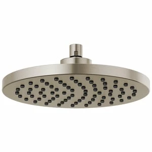 Outlet 👍 Brizo Essential™ Single Function Full Spray Showerhead in Luxe Nickel 🛒 3 Outlet 👍 Brizo Essential™ Single Function Full Spray Showerhead in Luxe Nickel 🛒