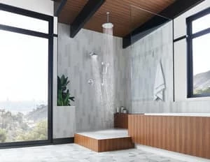 Outlet 👍 Brizo Essential™ Single Function Full Spray Showerhead in Luxe Nickel 🛒 5 Outlet 👍 Brizo Essential™ Single Function Full Spray Showerhead in Luxe Nickel 🛒 - Image 3