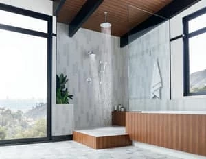 New 🛒 Brizo Essential™ Single Function Full Spray Showerhead in Chrome 👍 4 New 🛒 Brizo Essential™ Single Function Full Spray Showerhead in Chrome 👍 - Image 2