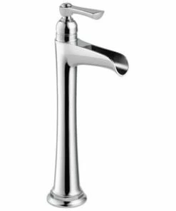 Best Sale ⭐ Brizo Rook® Single Handle Vessel Filler Bathroom Sink Faucet in Polished Chrome 🎉