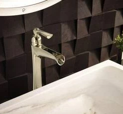 Best deal 🛒 Brizo Rook® Single Handle Vessel Filler Bathroom Sink Faucet in Polished Nickel 🔥 -Outlet Brizo Store Query 501