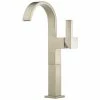 Brand new ❤️ Brizo Siderna® Single Handle Vessel Filler Bathroom Sink Faucet in Brushed Nickel 👍 -Outlet Brizo Store Query 514