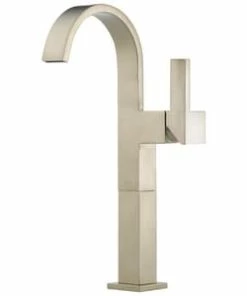 Brand new ❤️ Brizo Siderna® Single Handle Vessel Filler Bathroom Sink Faucet in Brushed Nickel 👍