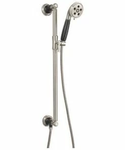 Best deal 🎁 Brizo Rook® Multi Function Hand Shower in Luxe Nickel/Matte Black 🎉
