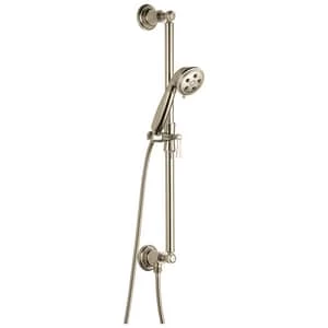 Outlet 🌟 Brizo Rook® Multi Function Hand Shower in Polished Nickel 🔥 3 Outlet 🌟 Brizo Rook® Multi Function Hand Shower in Polished Nickel 🔥