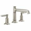 Promo 🥰 Brizo Invari™ Two Handle Widespread Bathroom Sink Faucet in Luxe Nickel Handles Sold Separately 🛒