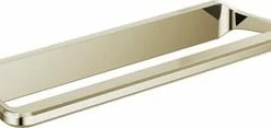 Coupon 🥰 Brizo Levoir™ 8 in. Towel Bar in Polished Nickel 👏