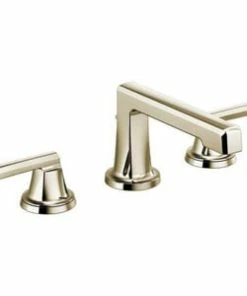 Best deal 🛒 Brizo Levoir® Widespread Bathroom Sink Faucet with Low Spout in Polished Nickel (Handles Sold Separately) 😉