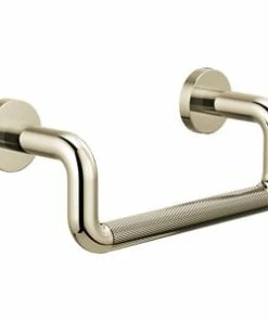 Cheap 👍 Brizo Litze 8 in. Towel Bar in Polished Nickel 🎁