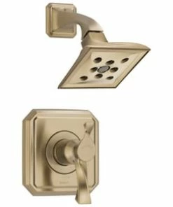 Wholesale ✨ Brizo Virage® Single Handle Single Function Shower Faucet in Luxe Gold (Trim Only) ⌛