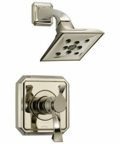 Best Sale ⭐ Brizo Virage® Single Handle Single Function Shower Faucet in Polished Nickel (Trim Only) 😀