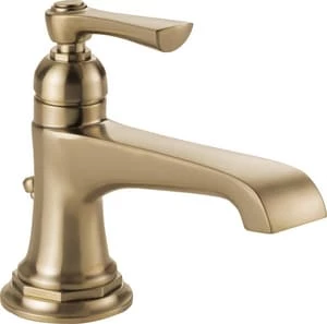 New 🎉 Brizo Rook® Single Handle Monoblock Bathroom Sink Faucet in Luxe Gold Lever 😍 3 New 🎉 Brizo Rook® Single Handle Monoblock Bathroom Sink Faucet in Luxe Gold Lever 😍