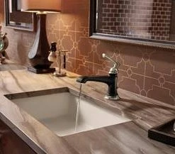 Deals 🔔 Brizo Rook® Single Handle Centerset Bathroom Sink Faucet in Brilliance Luxe Nickel with Matte Black 🌟 -Outlet Brizo Store Query 629