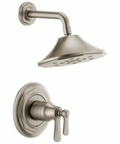 Buy 💯 Brizo Rook® 2 gpm Thermostatic Shower Only in Brilliance Luxe Nickel (Trim Only) 🌟