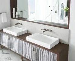 Deals 👍 Brizo Levoir® Widespread Bathroom Sink Faucet in Luxe Steel (Handles Sold Separately) 🎁 -Outlet Brizo Store Query 689