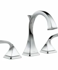 Budget 👍 Brizo Virage® Two Handle Widespread Bathroom Sink Faucet in Polished Chrome ⭐
