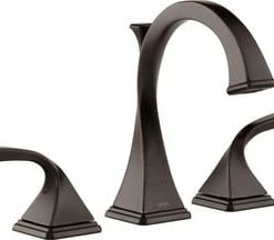 Deals 😀 Brizo Virage® Two Handle Widespread Bathroom Sink Faucet with Pop-Up Drain Assembly in Venetian Bronze ⌛