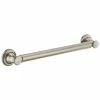 Discount 🔔 Brizo Traditional 18 in. Grab Bar in Brushed Nickel ✔️