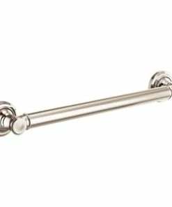 Discount 👍 Brizo 18 in. Grab Bar in Polished Nickel 💯
