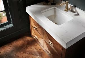 Budget 🎉 Brizo Levoir® Single Handle Monoblock Bathroom Sink Faucet in Luxe Gold Lever Handle 👍 5 Budget 🎉 Brizo Levoir® Single Handle Monoblock Bathroom Sink Faucet in Luxe Gold Lever Handle 👍 - Image 3