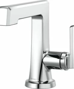 Discount 😍 Brizo Levoir® Single Handle Centerset Bathroom Sink Faucet in Polished Chrome 🔔