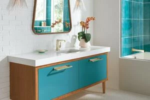 New 🌟 Brizo Levoir® Single Handle Centerset Bathroom Sink Faucet in Polished Nickel 🎁 4 New 🌟 Brizo Levoir® Single Handle Centerset Bathroom Sink Faucet in Polished Nickel 🎁 - Image 2